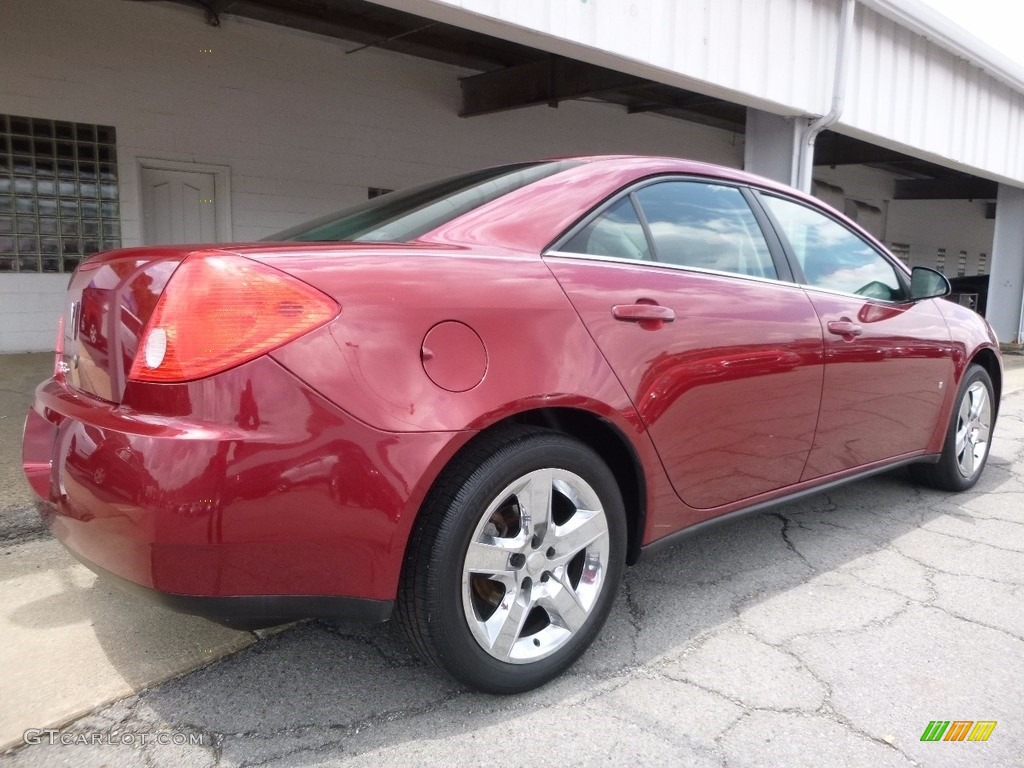 2008 G6 Sedan - Performance Red Metallic / Ebony Black photo #3