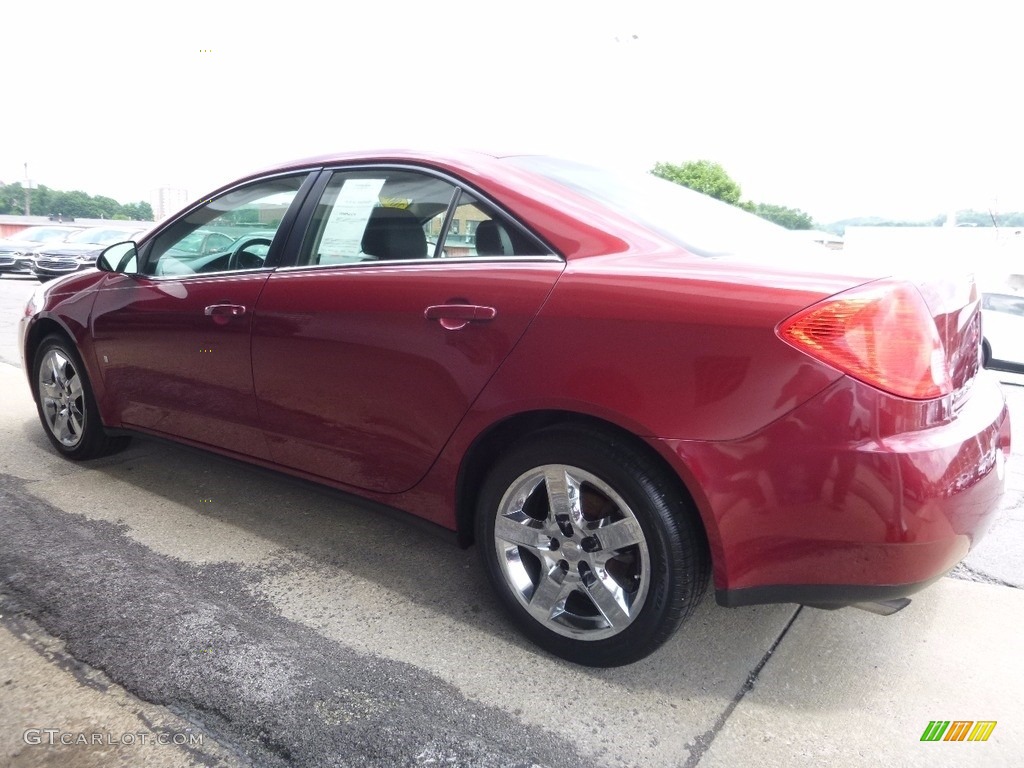 2008 G6 Sedan - Performance Red Metallic / Ebony Black photo #5
