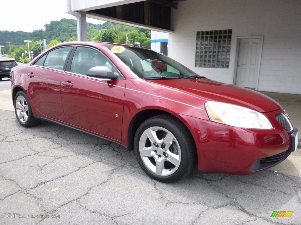 2008 G6 Sedan - Performance Red Metallic / Ebony Black photo #9