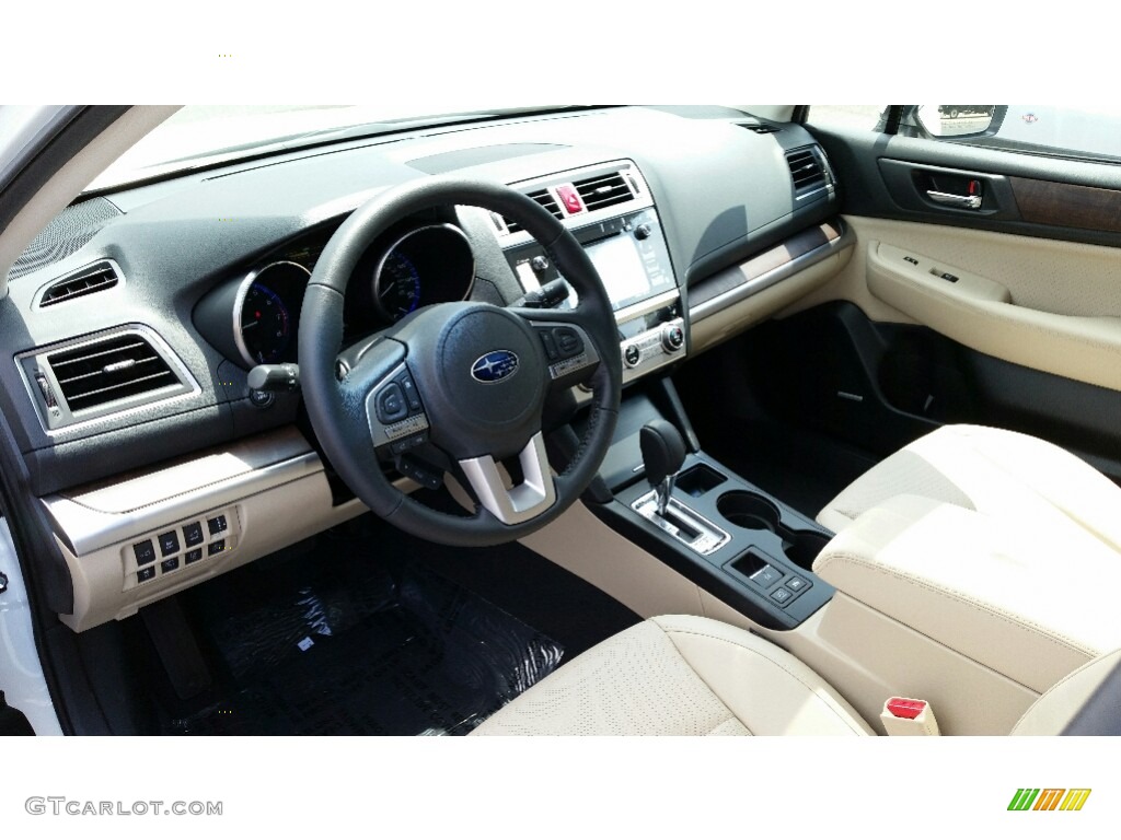 Warm Ivory Interior 2016 Subaru Outback 3.6R Limited Photo #113958718