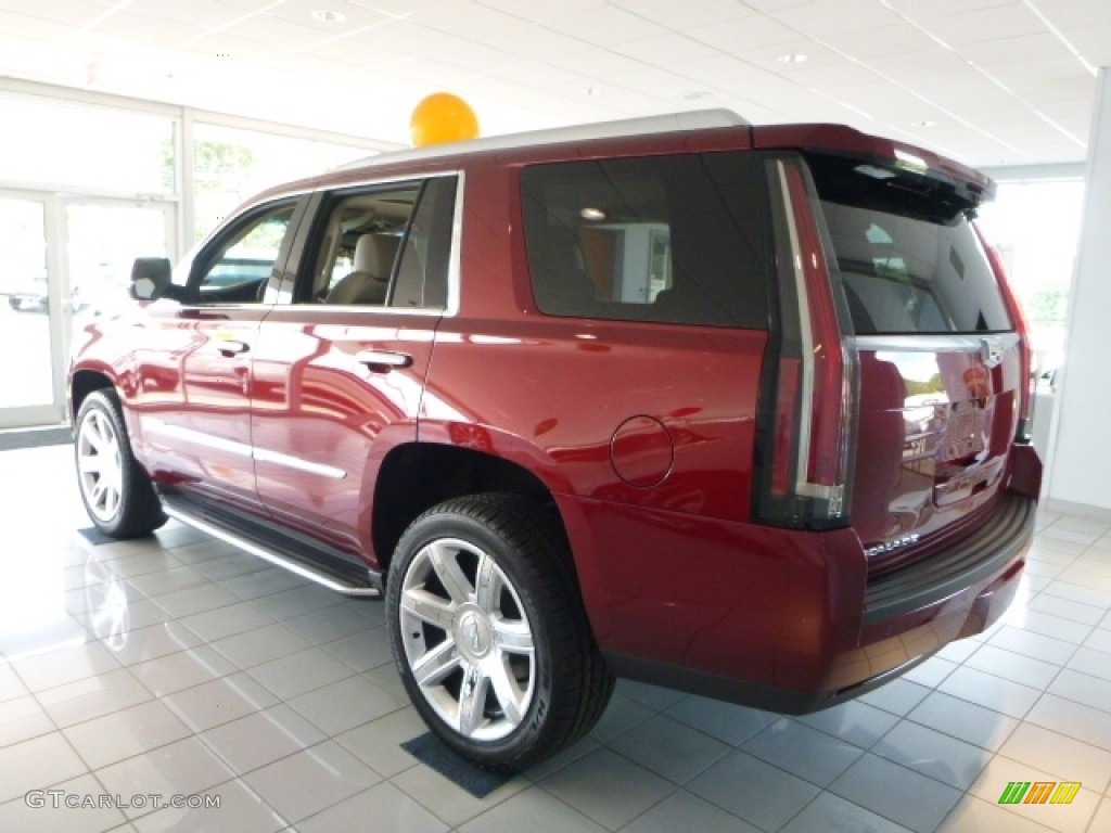 2016 Escalade Luxury 4WD - Red Passion Tintcoat / Shale/Cocoa photo #9