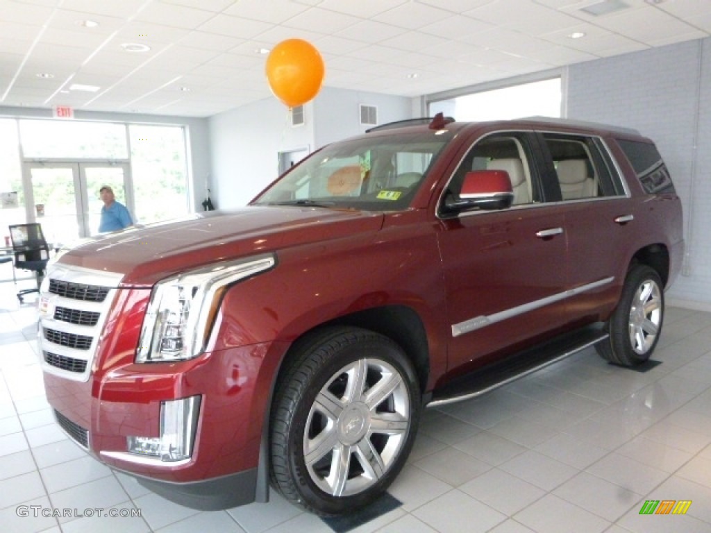2016 Escalade Luxury 4WD - Red Passion Tintcoat / Shale/Cocoa photo #10