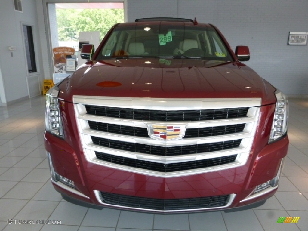 2016 Escalade Luxury 4WD - Red Passion Tintcoat / Shale/Cocoa photo #11