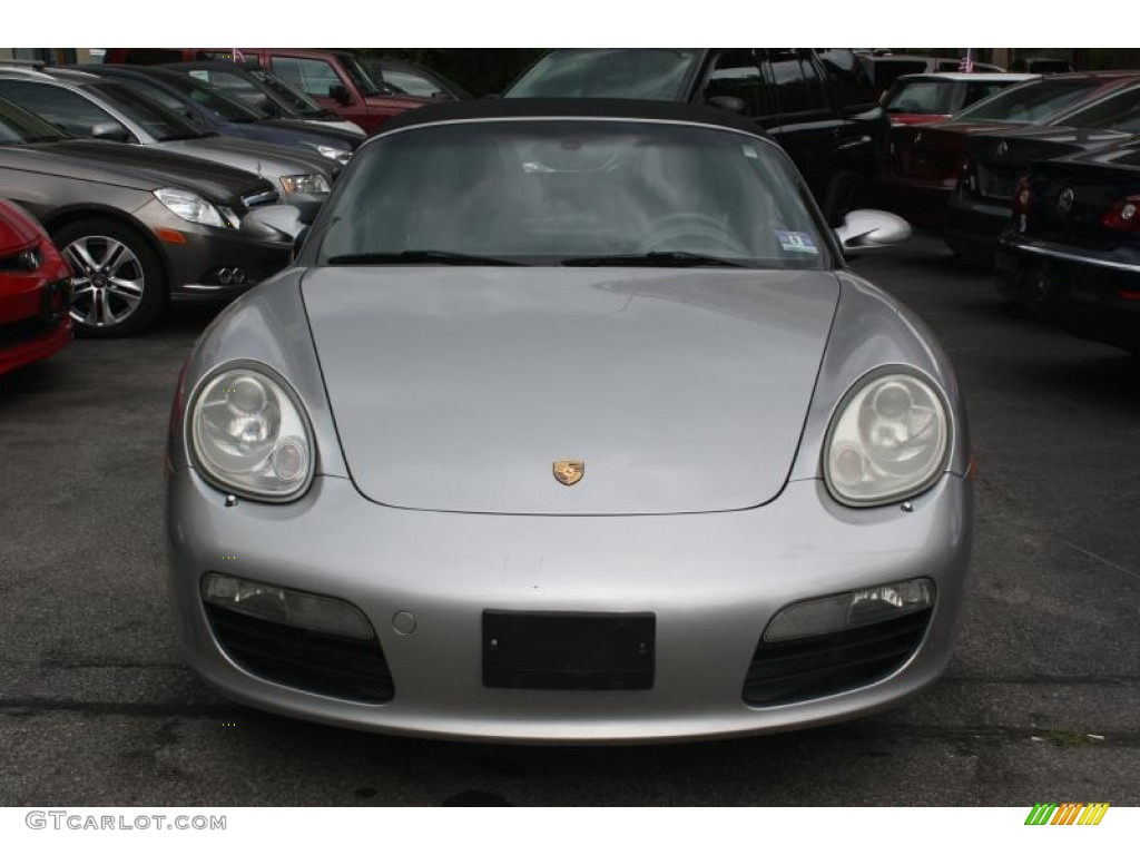 2006 Boxster  - Arctic Silver Metallic / Stone Grey photo #2