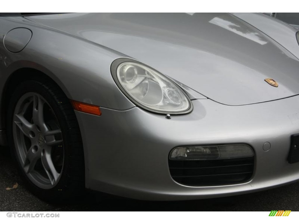 2006 Boxster  - Arctic Silver Metallic / Stone Grey photo #4