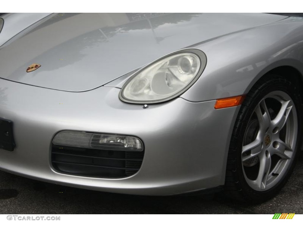 2006 Boxster  - Arctic Silver Metallic / Stone Grey photo #6
