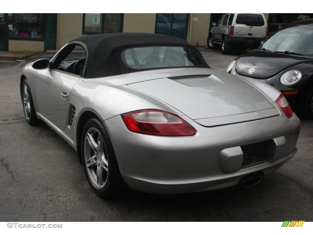 2006 Boxster  - Arctic Silver Metallic / Stone Grey photo #9