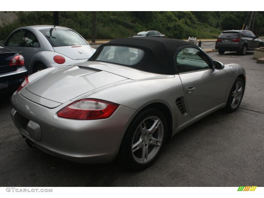 2006 Boxster  - Arctic Silver Metallic / Stone Grey photo #11