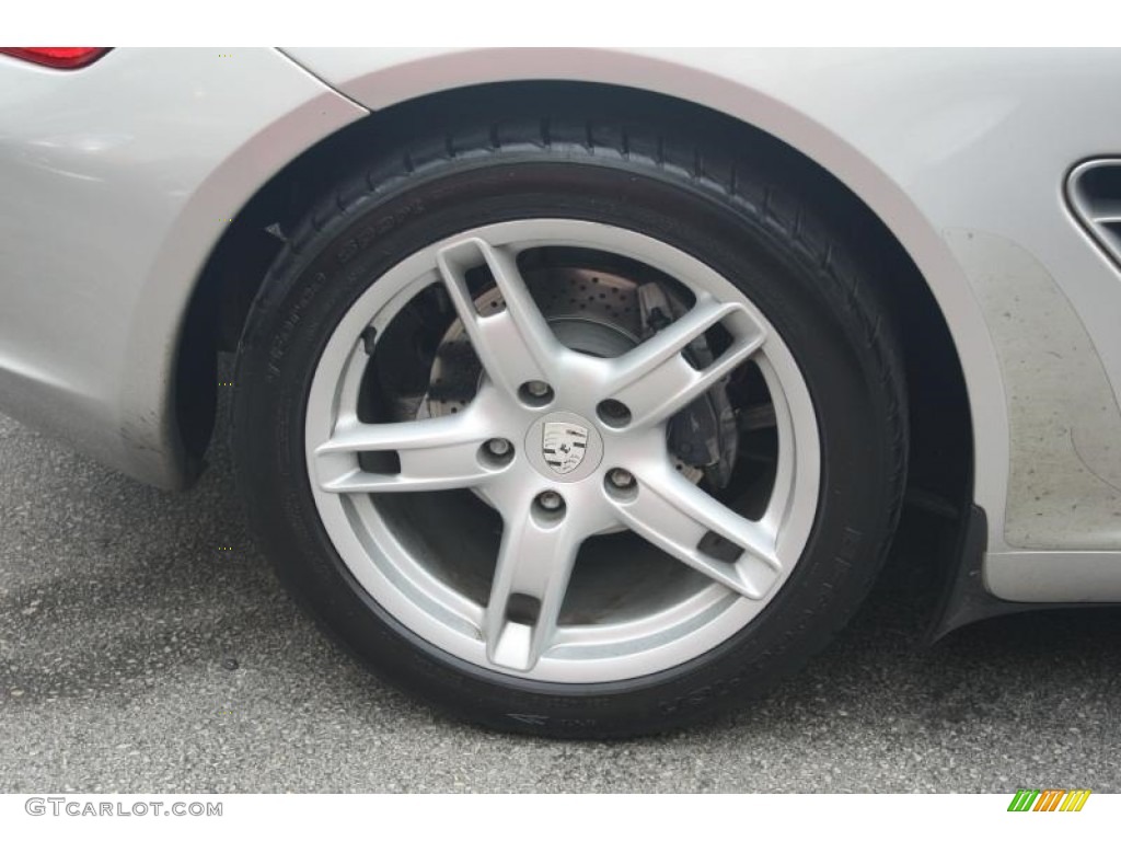 2006 Boxster  - Arctic Silver Metallic / Stone Grey photo #14