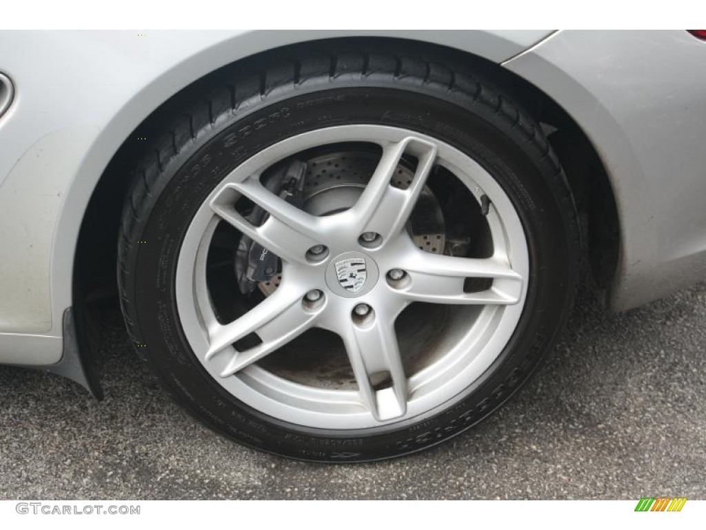 2006 Boxster  - Arctic Silver Metallic / Stone Grey photo #17