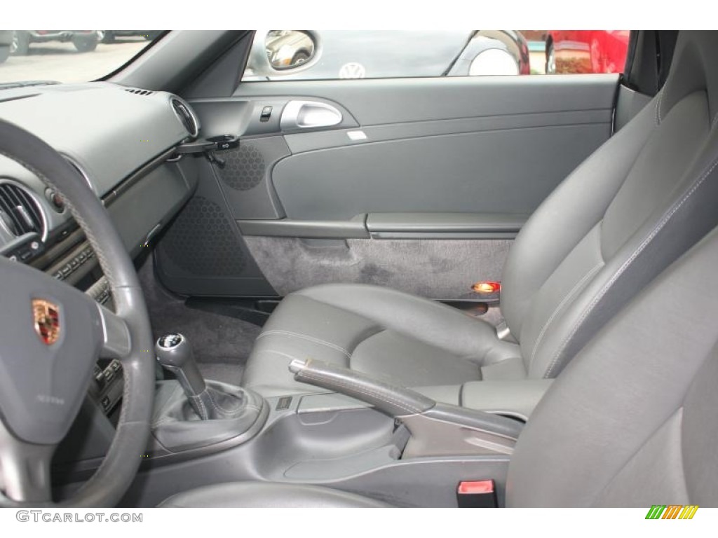 2006 Boxster  - Arctic Silver Metallic / Stone Grey photo #20
