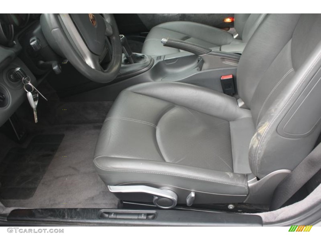 2006 Boxster  - Arctic Silver Metallic / Stone Grey photo #21