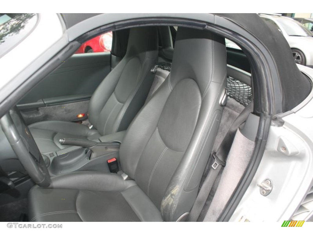 2006 Boxster  - Arctic Silver Metallic / Stone Grey photo #27