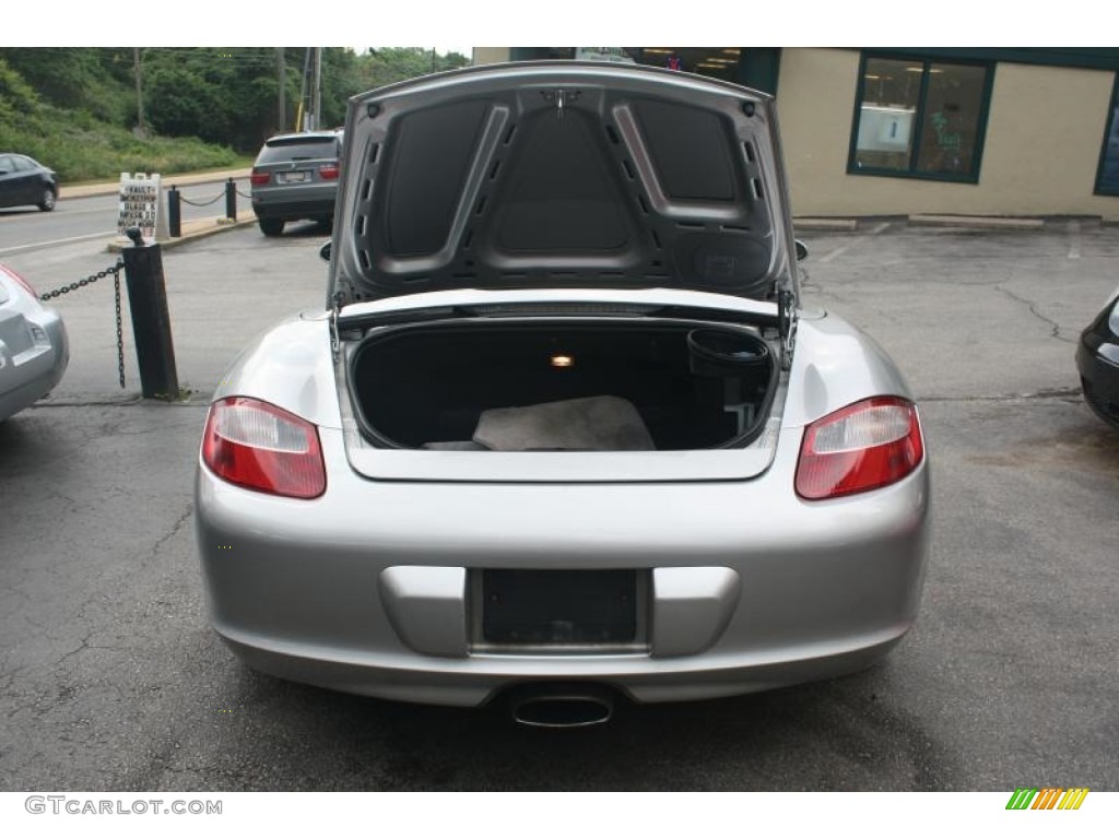 2006 Boxster  - Arctic Silver Metallic / Stone Grey photo #28
