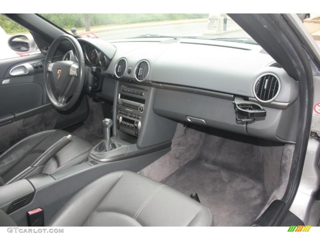 2006 Boxster  - Arctic Silver Metallic / Stone Grey photo #30