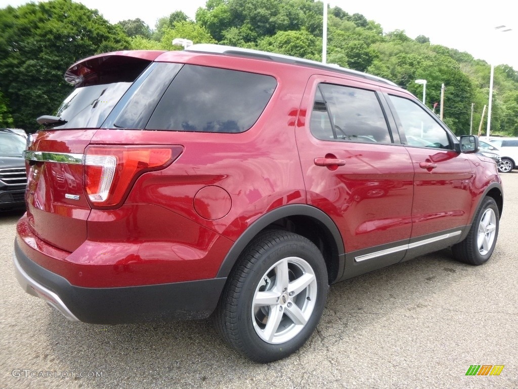 Ruby Red 2017 Ford Explorer XLT 4WD Exterior Photo #113961751