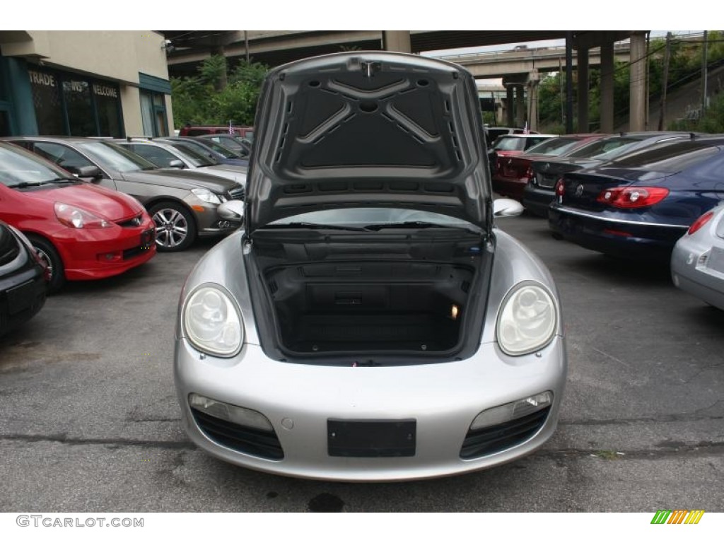 2006 Boxster  - Arctic Silver Metallic / Stone Grey photo #35