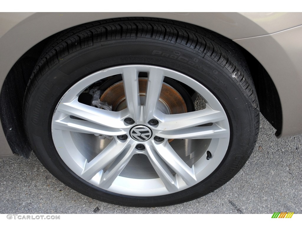 2015 Passat SE Sedan - Titanium Beige / Titan Black photo #11