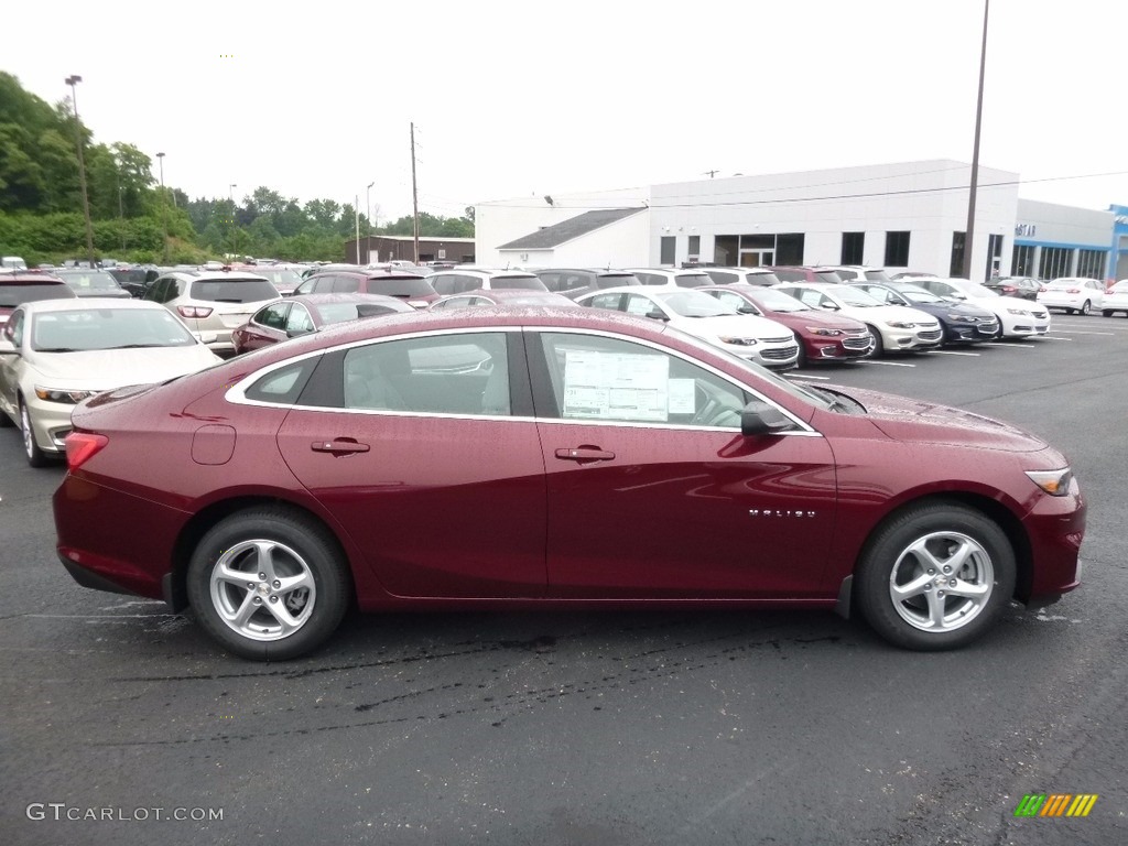 2016 Malibu LS - Butte Red Metallic / Dark Atmosphere/Medium Ash Gray photo #4