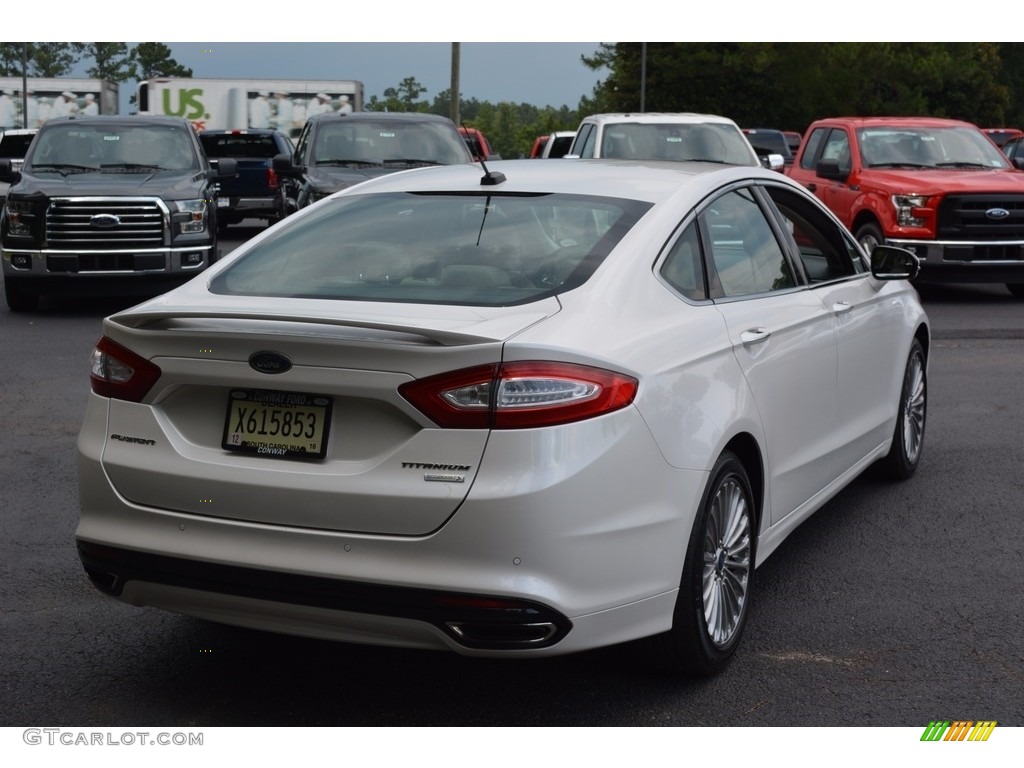 2015 Fusion Titanium - White Platinum Metallic / Medium Soft Ceramic photo #3