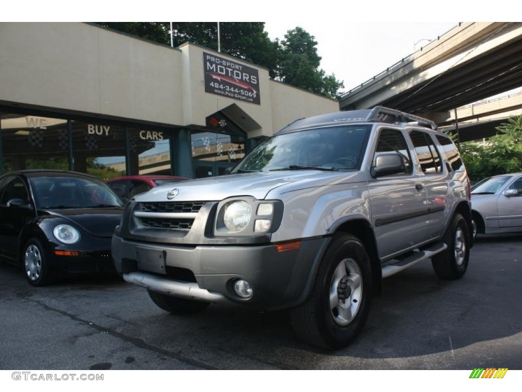 2003 Xterra XE V6 4x4 - Silver Ice Metallic / Gray photo #1