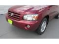 2006 Salsa Red Pearl Toyota Highlander V6 4WD  photo #7