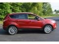 Ruby Red 2017 Ford Escape Titanium Exterior