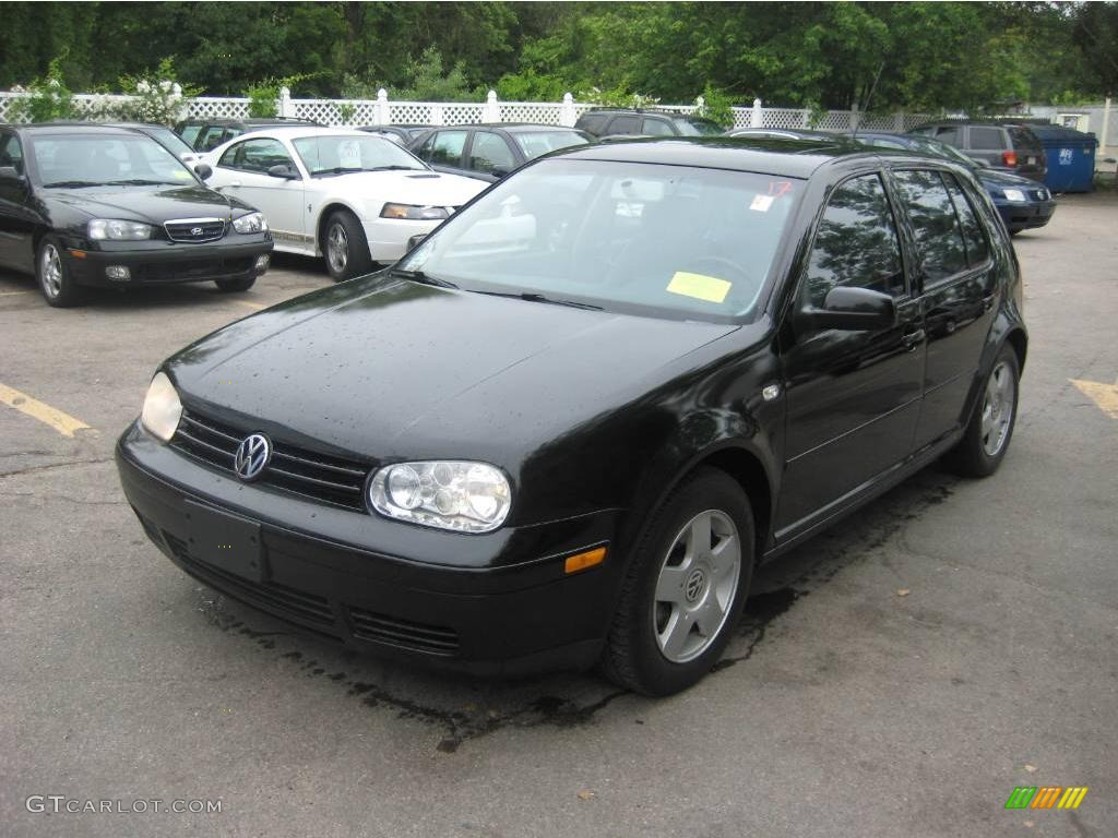 2001 Black Volkswagen Golf Gls 1 8t 4 Door 11356309