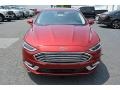 2017 Ruby Red Ford Fusion Titanium AWD  photo #4