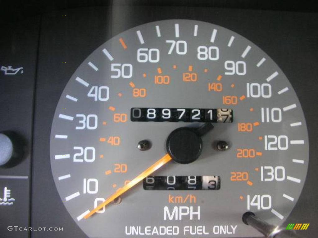 1994 Mercury Capri XR2 Convertible Gauges Photos