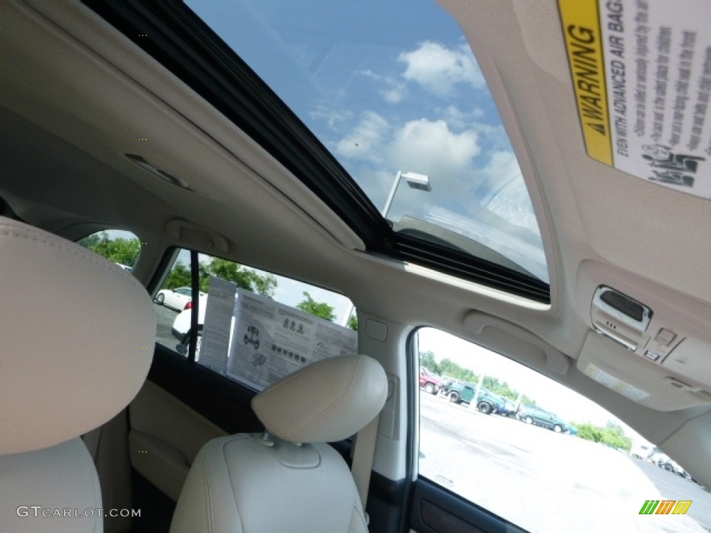 2016 Outback 2.5i Limited - Crystal White Pearl / Warm Ivory photo #5