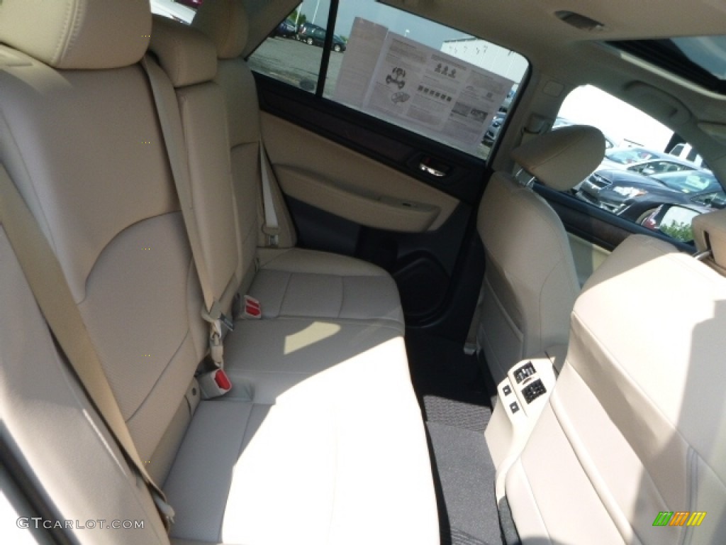 2016 Outback 2.5i Limited - Crystal White Pearl / Warm Ivory photo #6