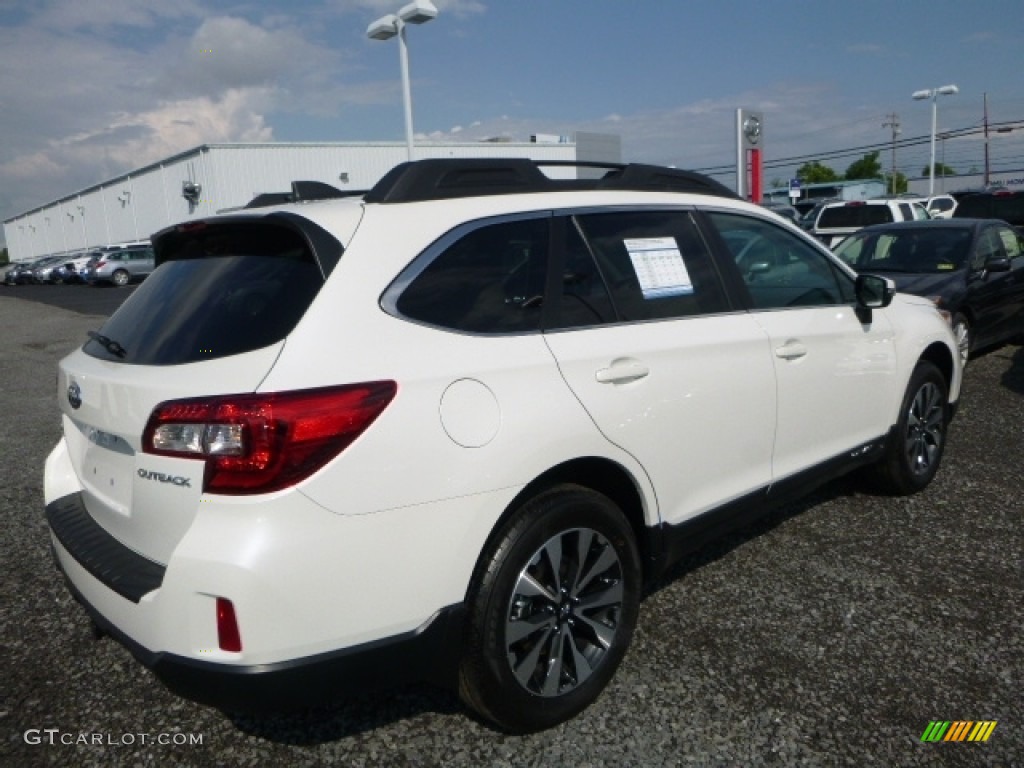 2016 Outback 2.5i Limited - Crystal White Pearl / Warm Ivory photo #7