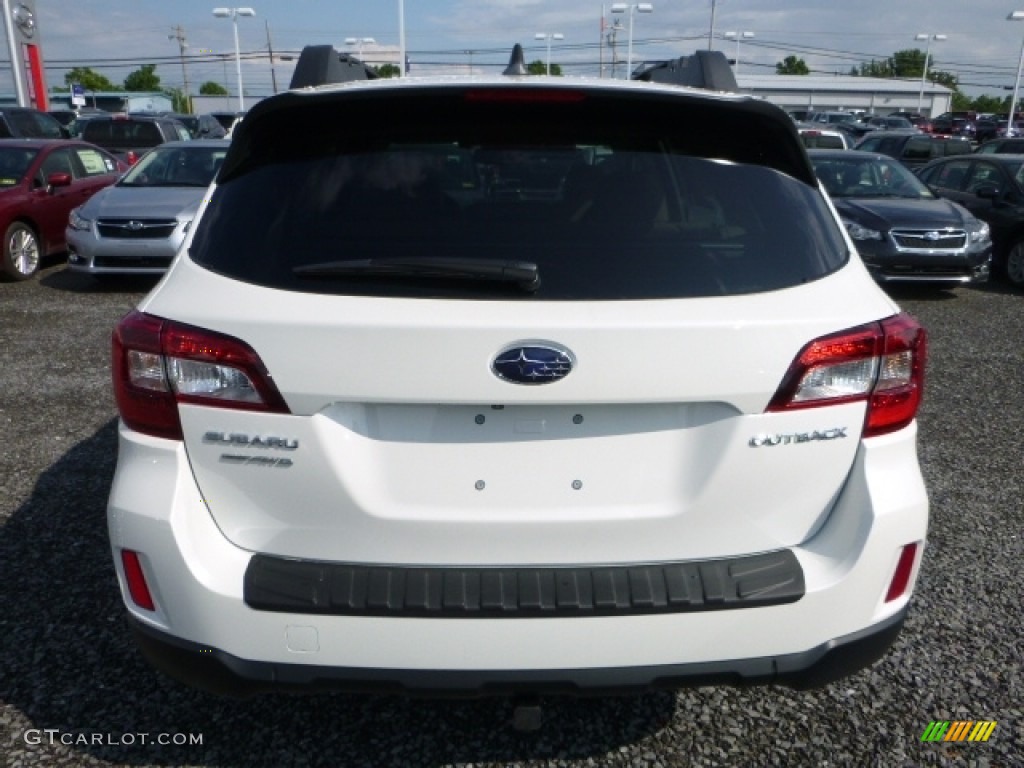 2016 Outback 2.5i Limited - Crystal White Pearl / Warm Ivory photo #8