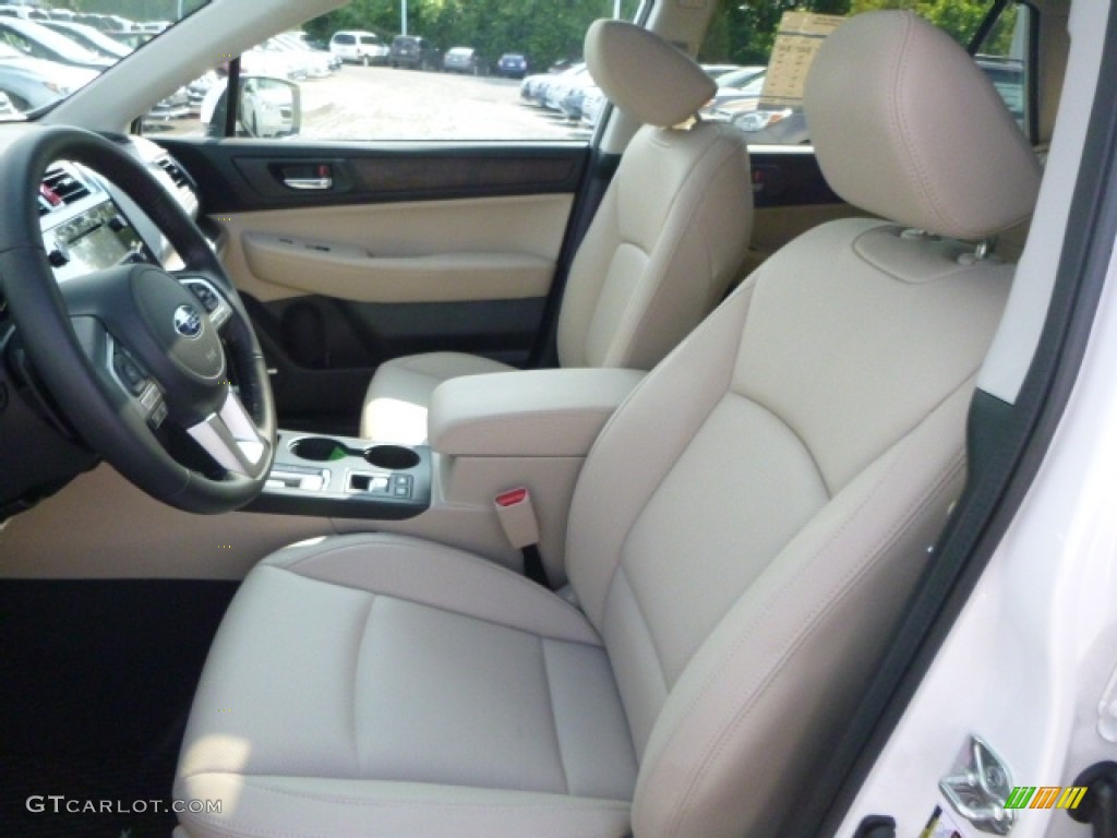 2016 Outback 2.5i Limited - Crystal White Pearl / Warm Ivory photo #13