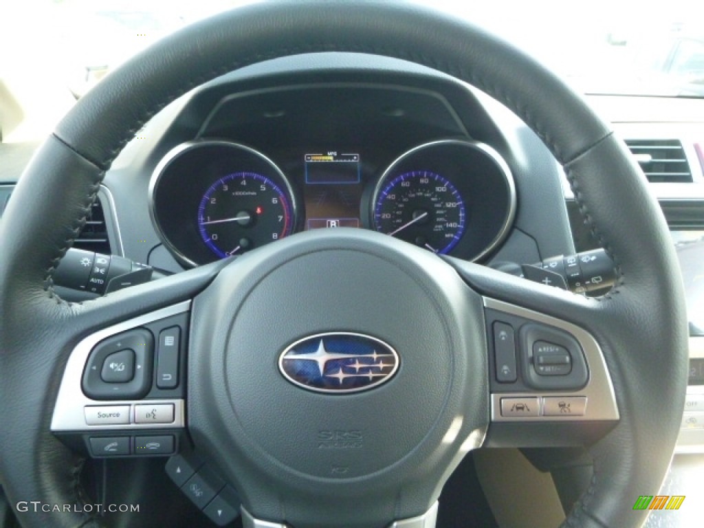 2016 Outback 2.5i Limited - Crystal White Pearl / Warm Ivory photo #20