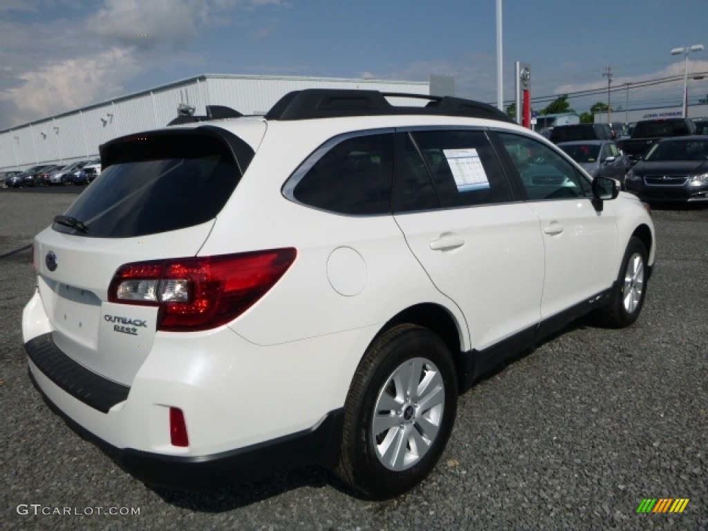 2016 Outback 2.5i Premium - Crystal White Pearl / Slate Black photo #7