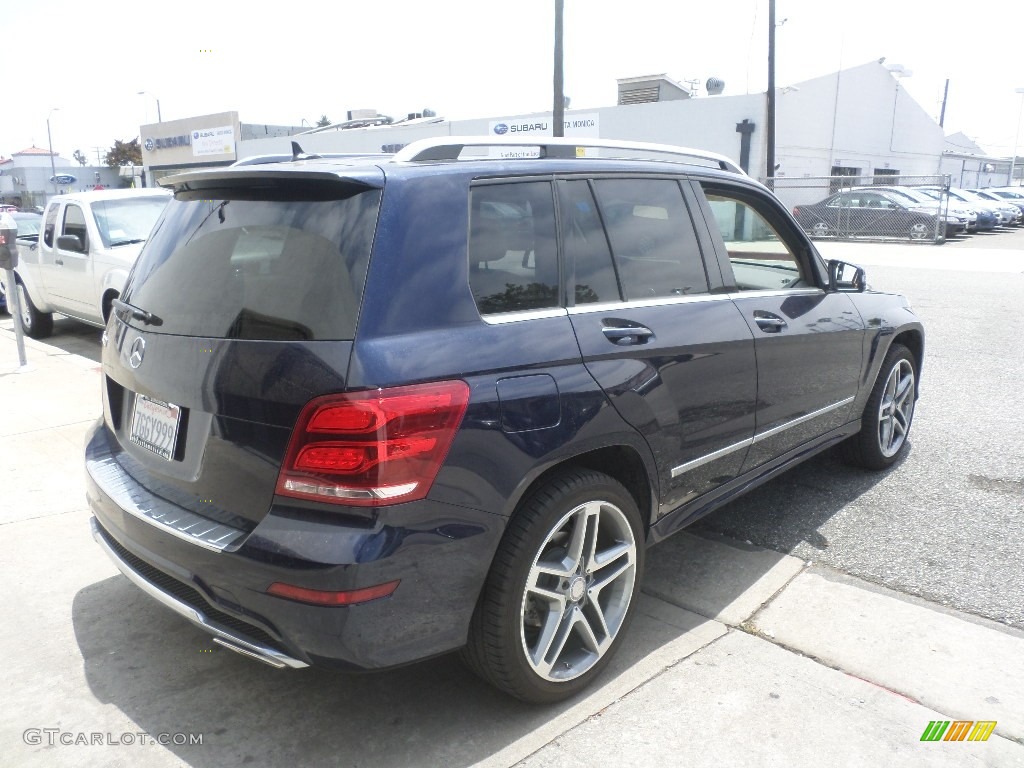 2014 GLK 350 - Lunar Blue Metallic / Almond Beige/Mocha photo #2