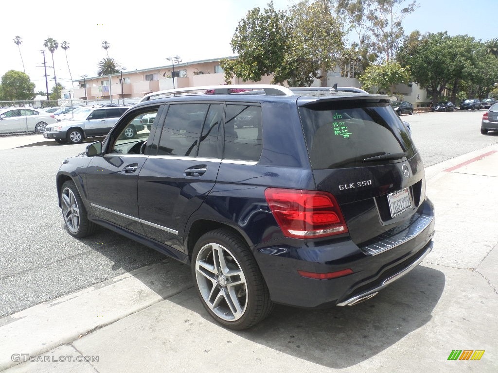 2014 GLK 350 - Lunar Blue Metallic / Almond Beige/Mocha photo #4
