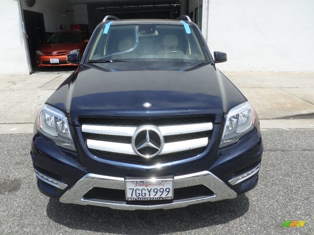 2014 GLK 350 - Lunar Blue Metallic / Almond Beige/Mocha photo #6