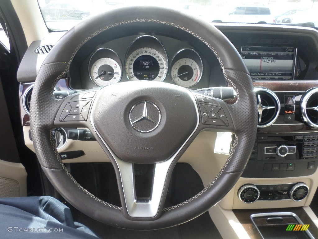 2014 GLK 350 - Lunar Blue Metallic / Almond Beige/Mocha photo #11