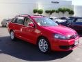 Tornado Red - Jetta TDI SportWagen Photo No. 6