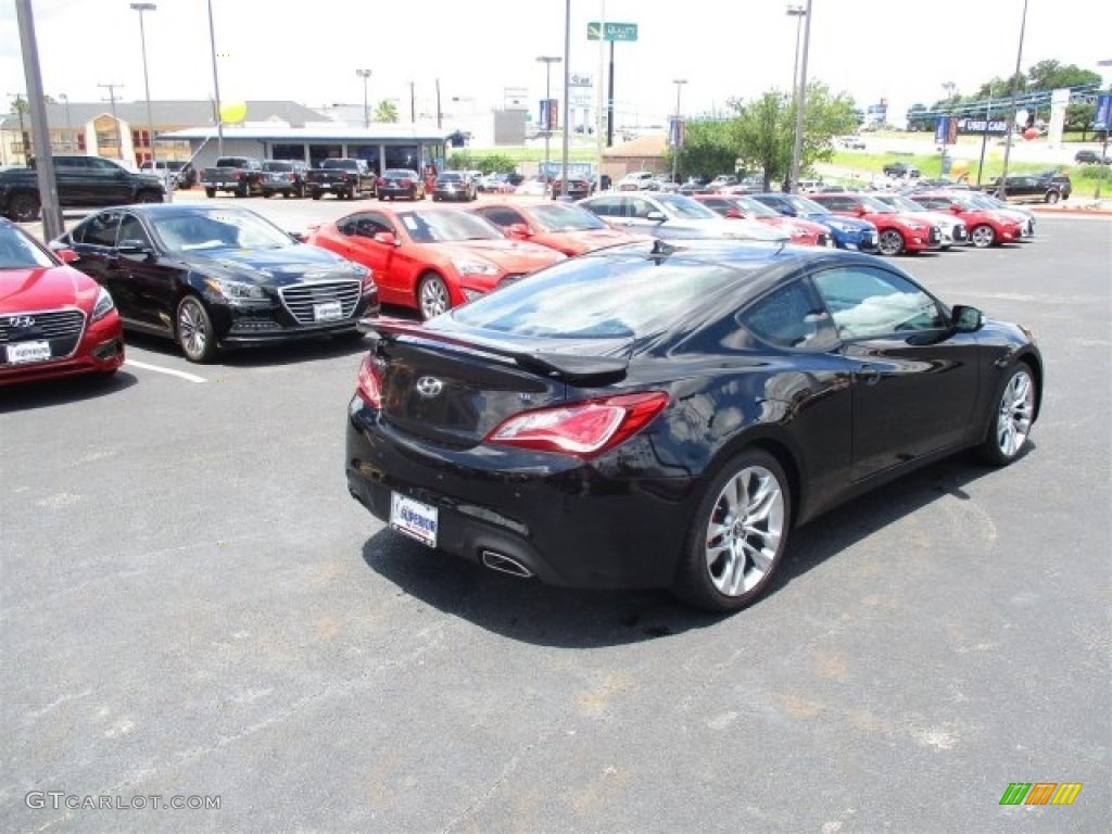 2016 Genesis Coupe 3.8 R-Spec - Caspian Black / Black photo #4