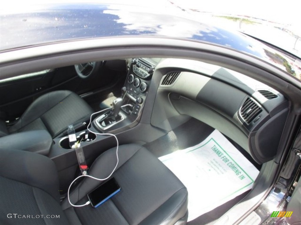 2016 Genesis Coupe 3.8 R-Spec - Caspian Black / Black photo #12