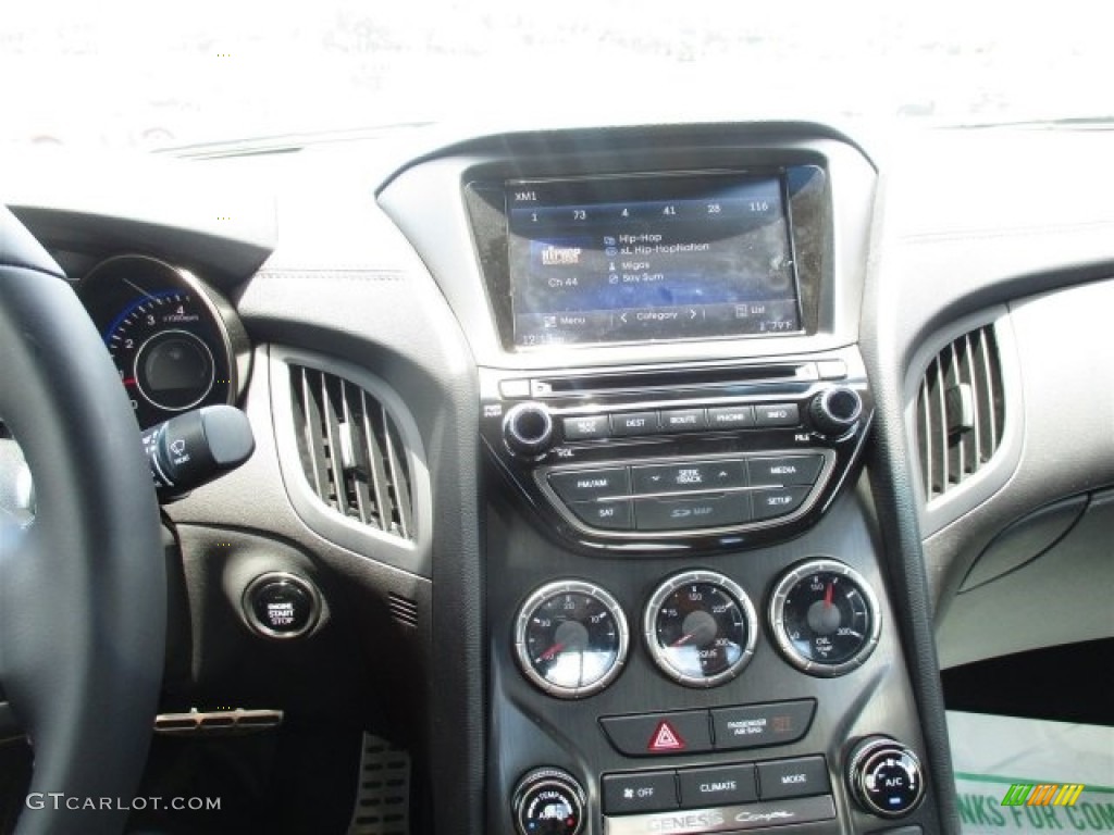 2016 Genesis Coupe 3.8 R-Spec - Caspian Black / Black photo #19