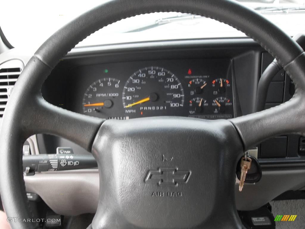 1998 Suburban C1500 LT - Medium Beige Mystique Metallic / Gray photo #11