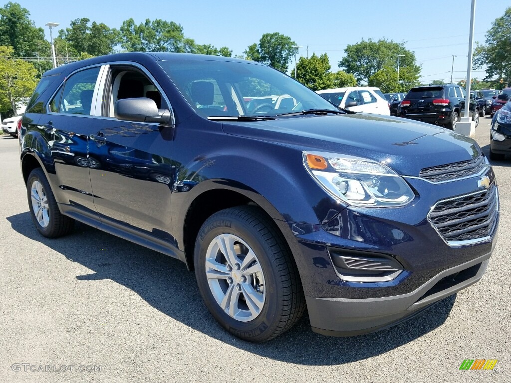 2017 Equinox LS - Blue Velvet Metallic / Jet Black photo #1