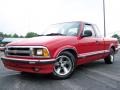 1996 Apple Red Chevrolet S10 LS Extended Cab  photo #5