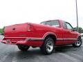 1996 Apple Red Chevrolet S10 LS Extended Cab  photo #6