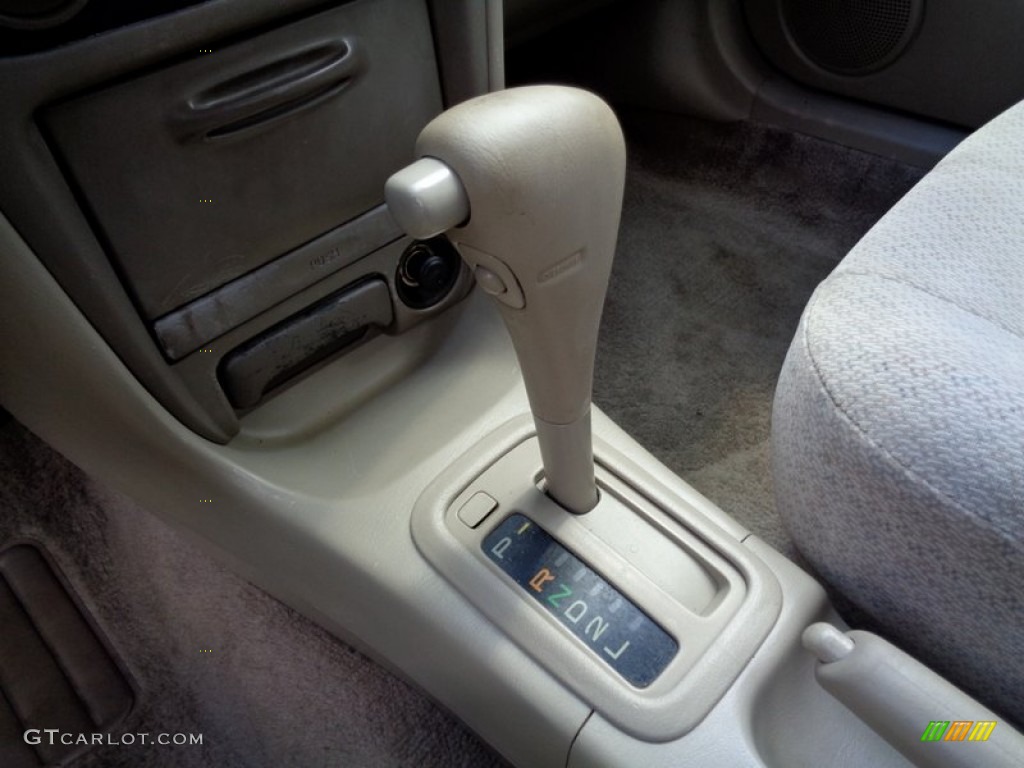 1999 Corolla CE - Satin Black Metallic / Pebble Beige photo #26